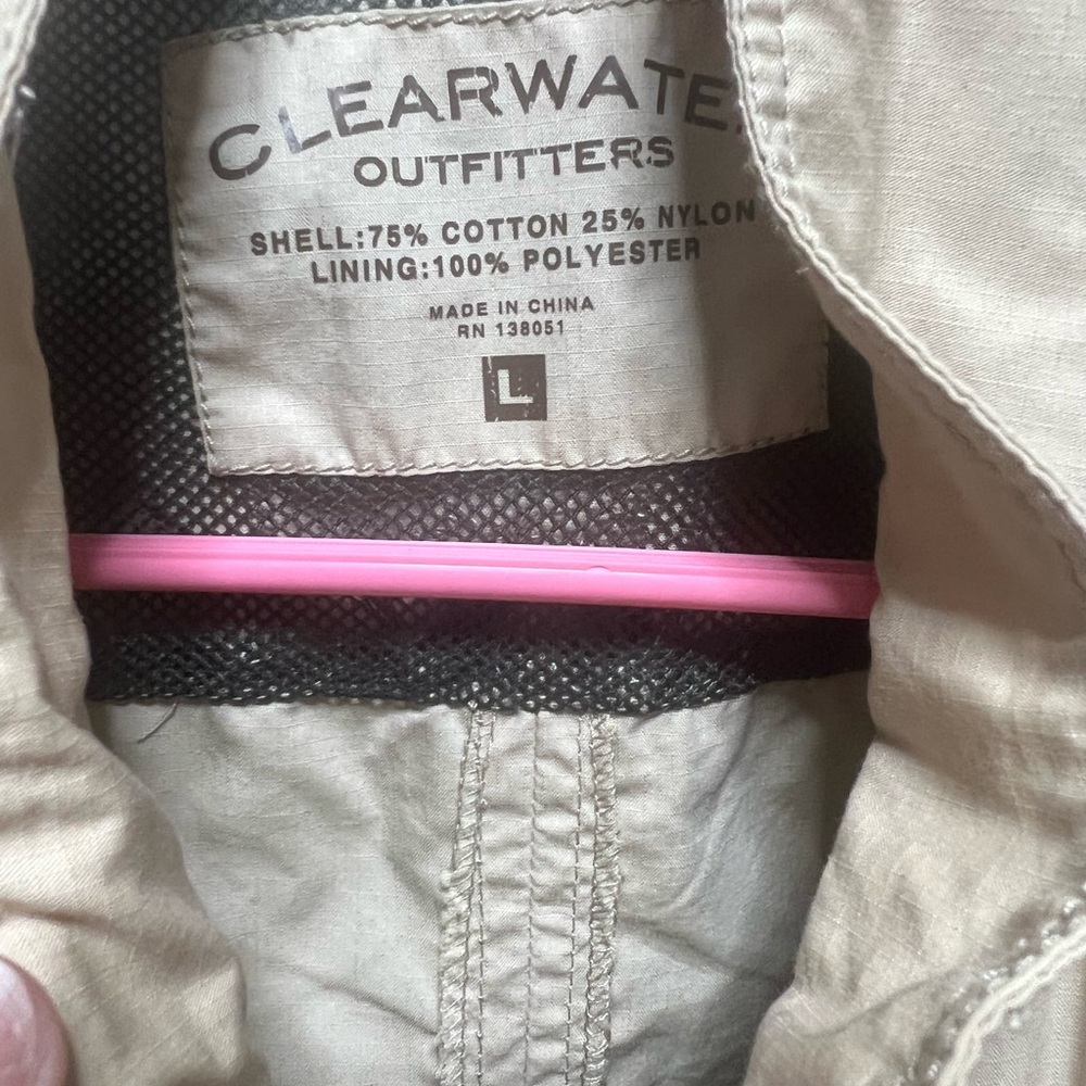 Clearwater Outfitters Fishing Vest Size Large - Picture 4 of 7